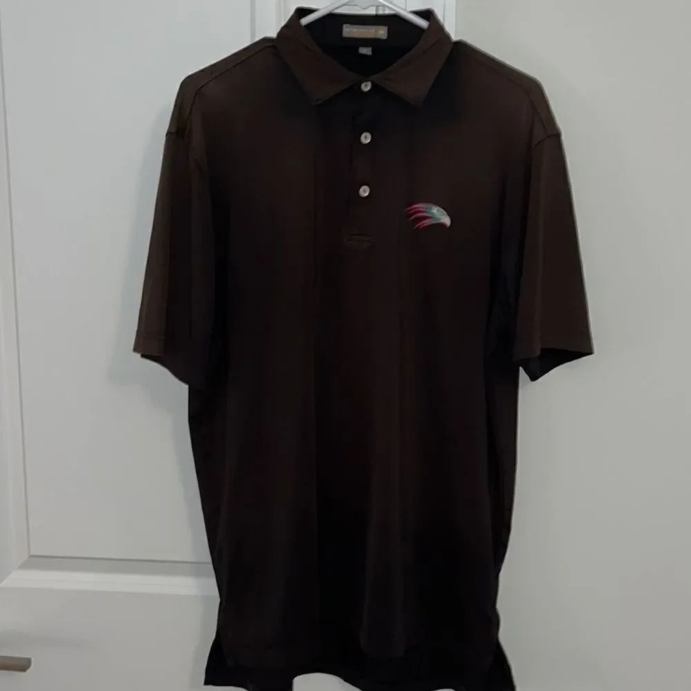 Faded Green Hope Eagles Summer Comfort Peter Millar Golf Team Polo shirt M Todd